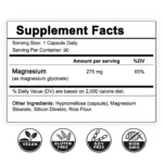 MAG-PURE 275™ The "Honest Yield" Magnesium GLYCINATE – 100% Fully Reacted & Unbuffered - Image 5