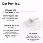 MAG-PURE 275™ The "Honest Yield" Magnesium GLYCINATE – 100% Fully Reacted & Unbuffered - Image 6