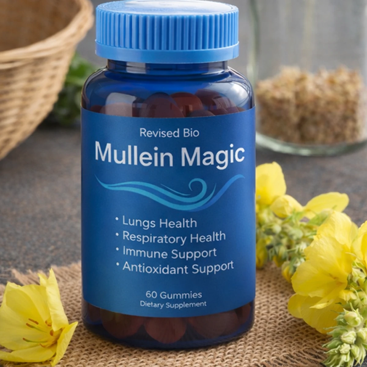 Mullein Magic Gummies for Smokers