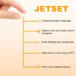 JETSET — Traveler's Stomach Support