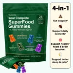 Revised Bio SuperFood Gummies — Four Real Supplements Inside. - Image 2