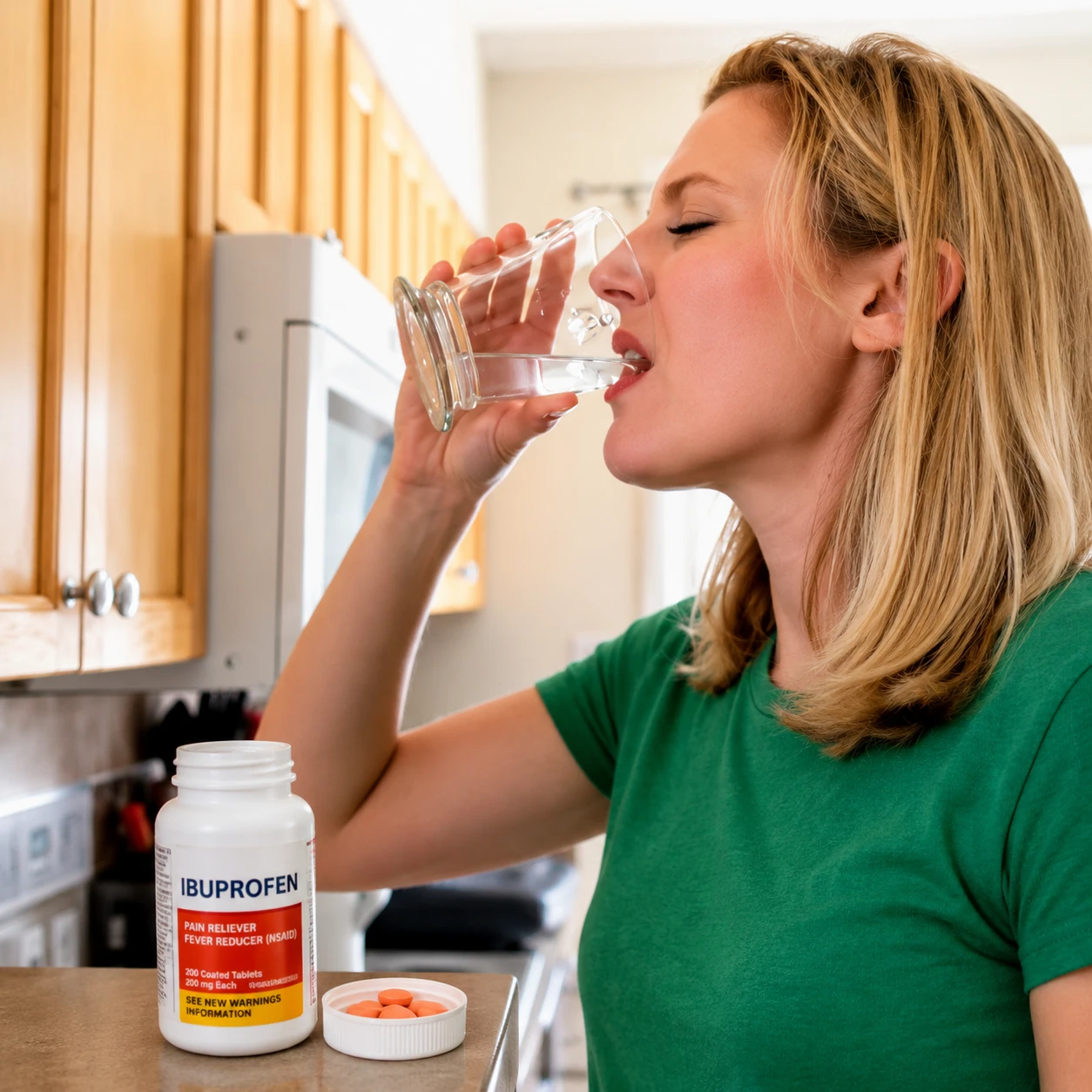 Daily ibuprofen dependence