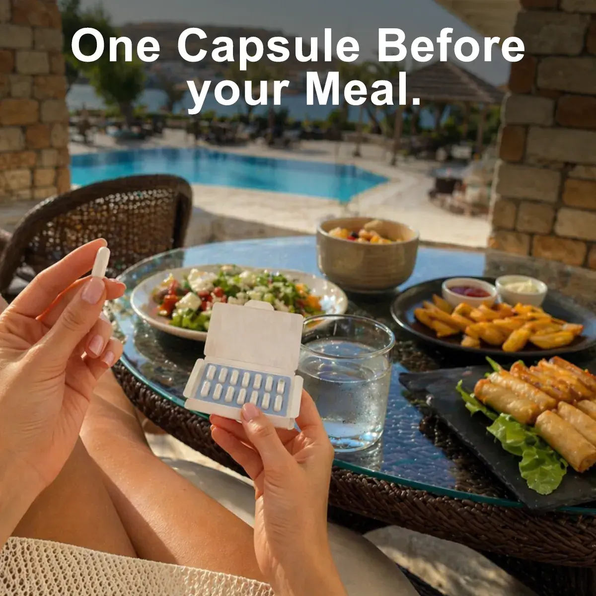 One capsule before your meal