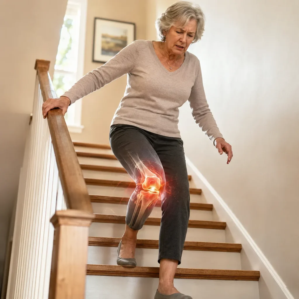 Stairs and knee pain