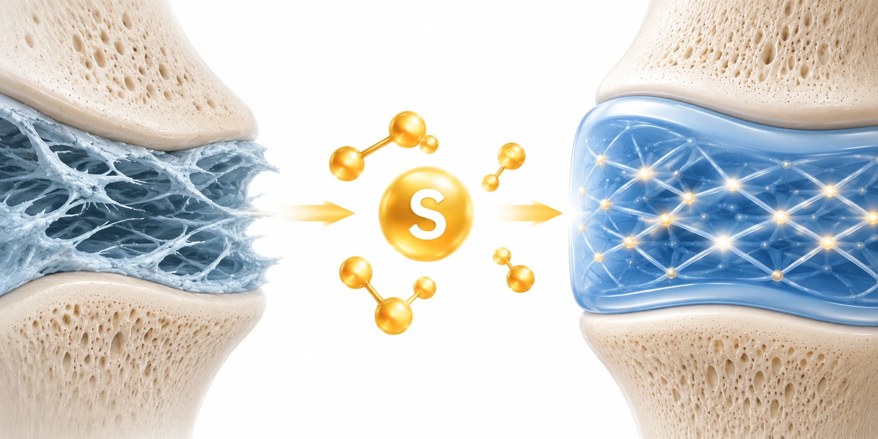 Sulfur and cartilage building blocks