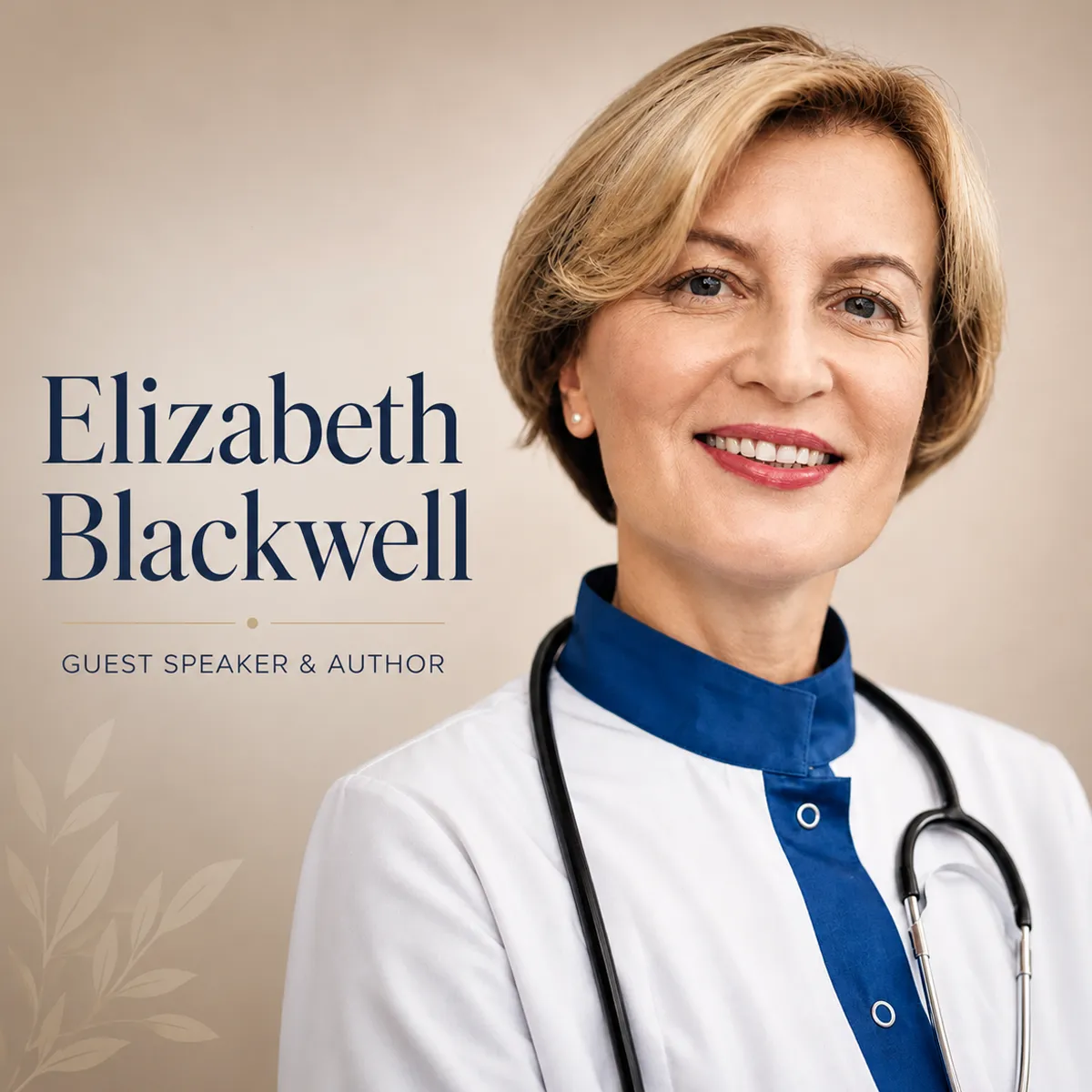 Dr. Elizabeth Blackwell Podcast Guest