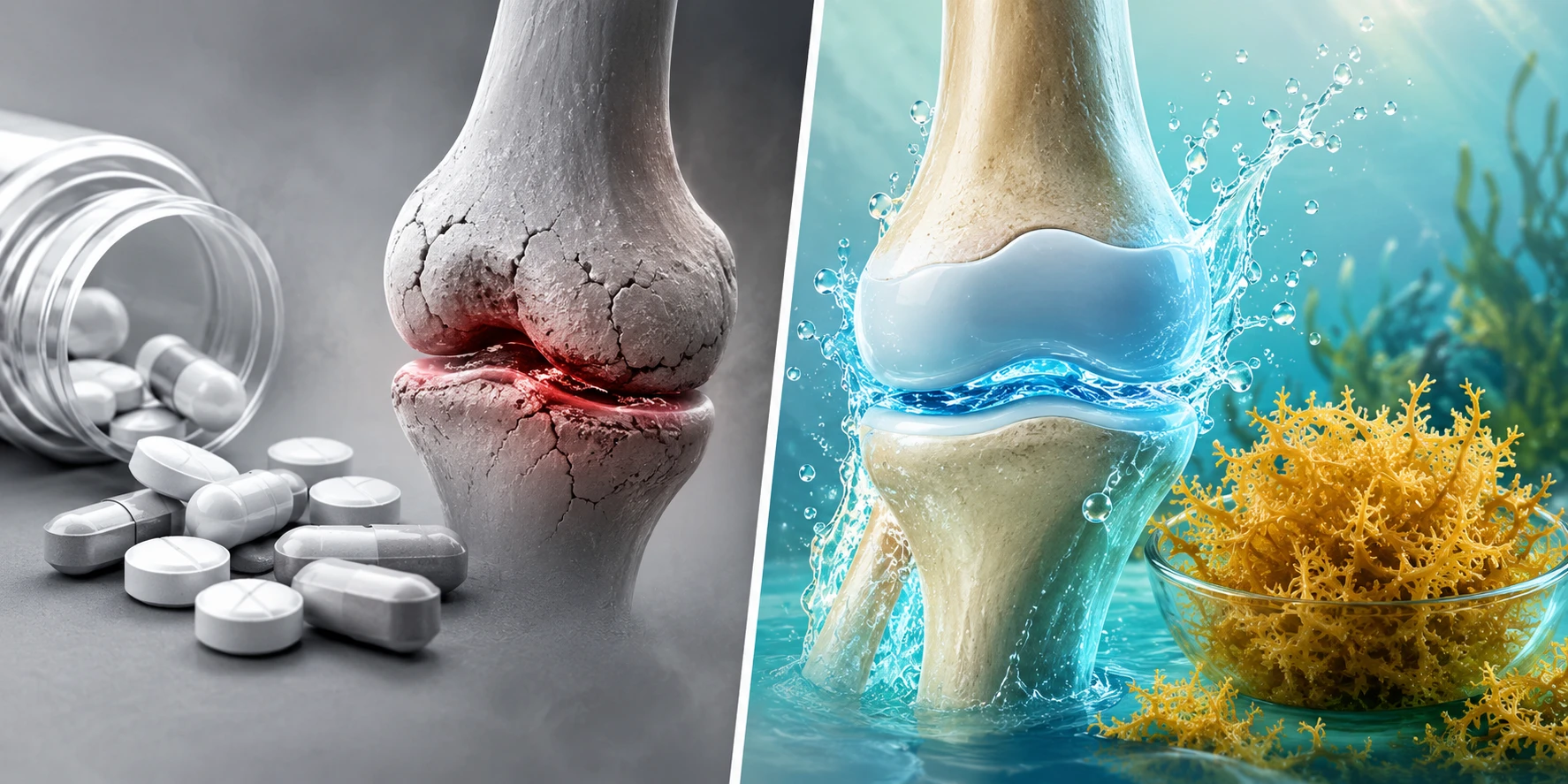 Pills vs sea moss comparison